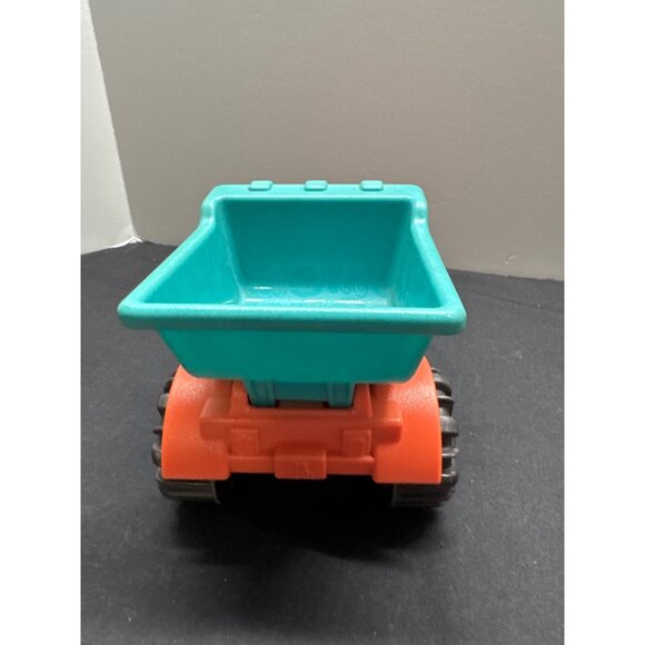 Battat Coastal Cruiser Sand Orange Blue Dump Truck Toy For Kids - Picture 3 of 9